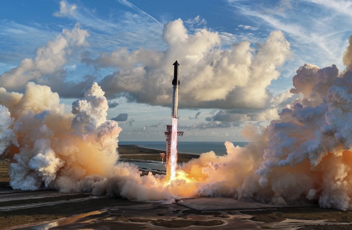 SpaceX星舰完成入轨首秀：发动机提前熄火后上演“极限反转”